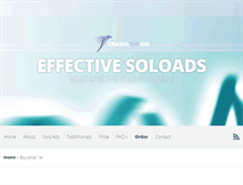 Tablet Screenshot of effectivesoloads.com